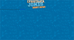 Desktop Screenshot of lysistratajones.com